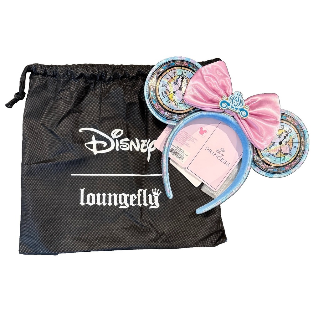 Loungefly Disney Cinderella Stained Glass Clock Ears Headband WDHB0151 Amazon